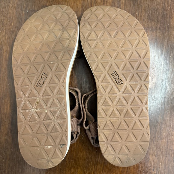 TEVA Original Universal Strap Women’s Sandals Size 10 Brown Outdoors Hiking - Picture 5 of 8